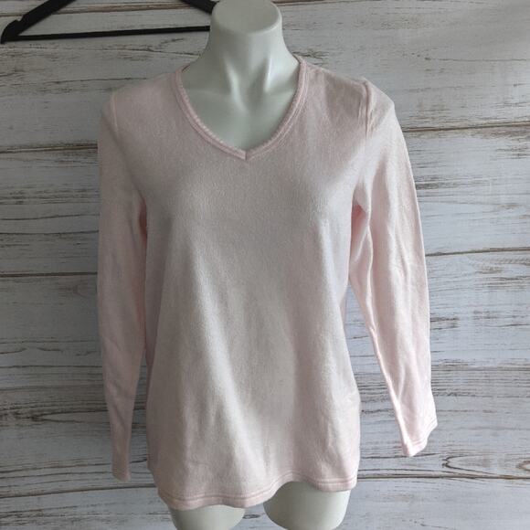 Croft & Borrow Intimates Fleece Sleep Shirt sz S - Picture 1 of 3
